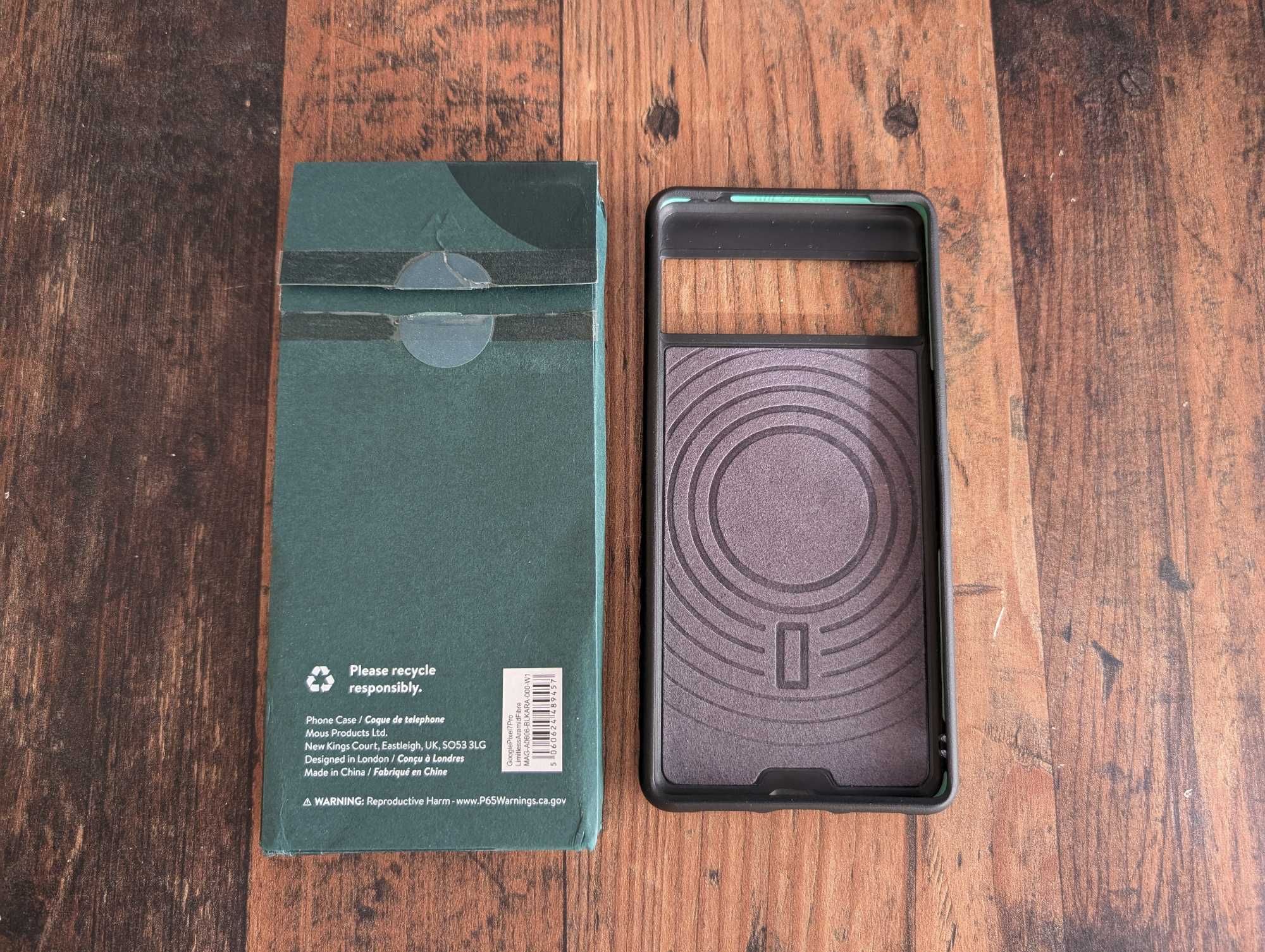 кейс калъф Mous Limitless 5 MagSafe Aramid Fibre за Google Pixel 7 Pro