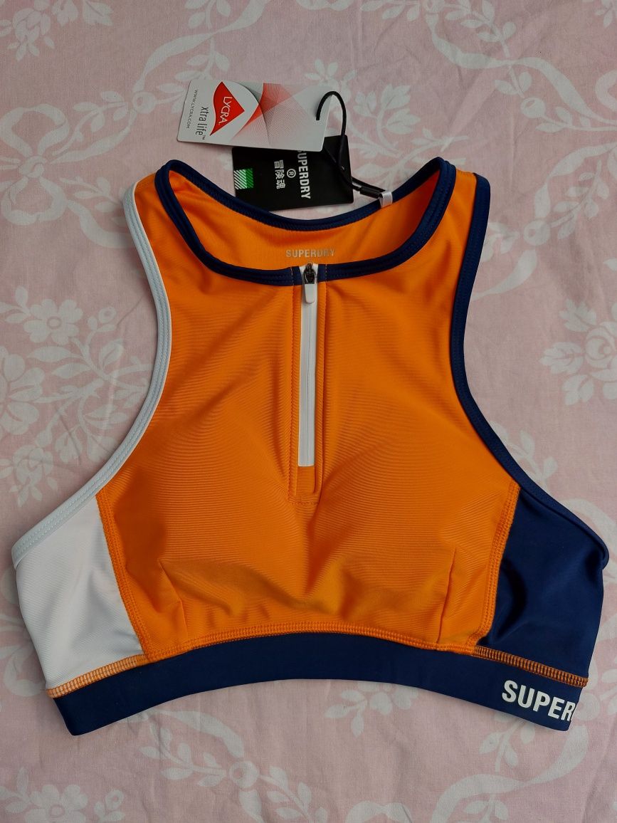 SUPERDRY sport bikini top