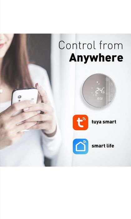 Termostat centrala Beok,Wifi,Tuya,Bluetooth