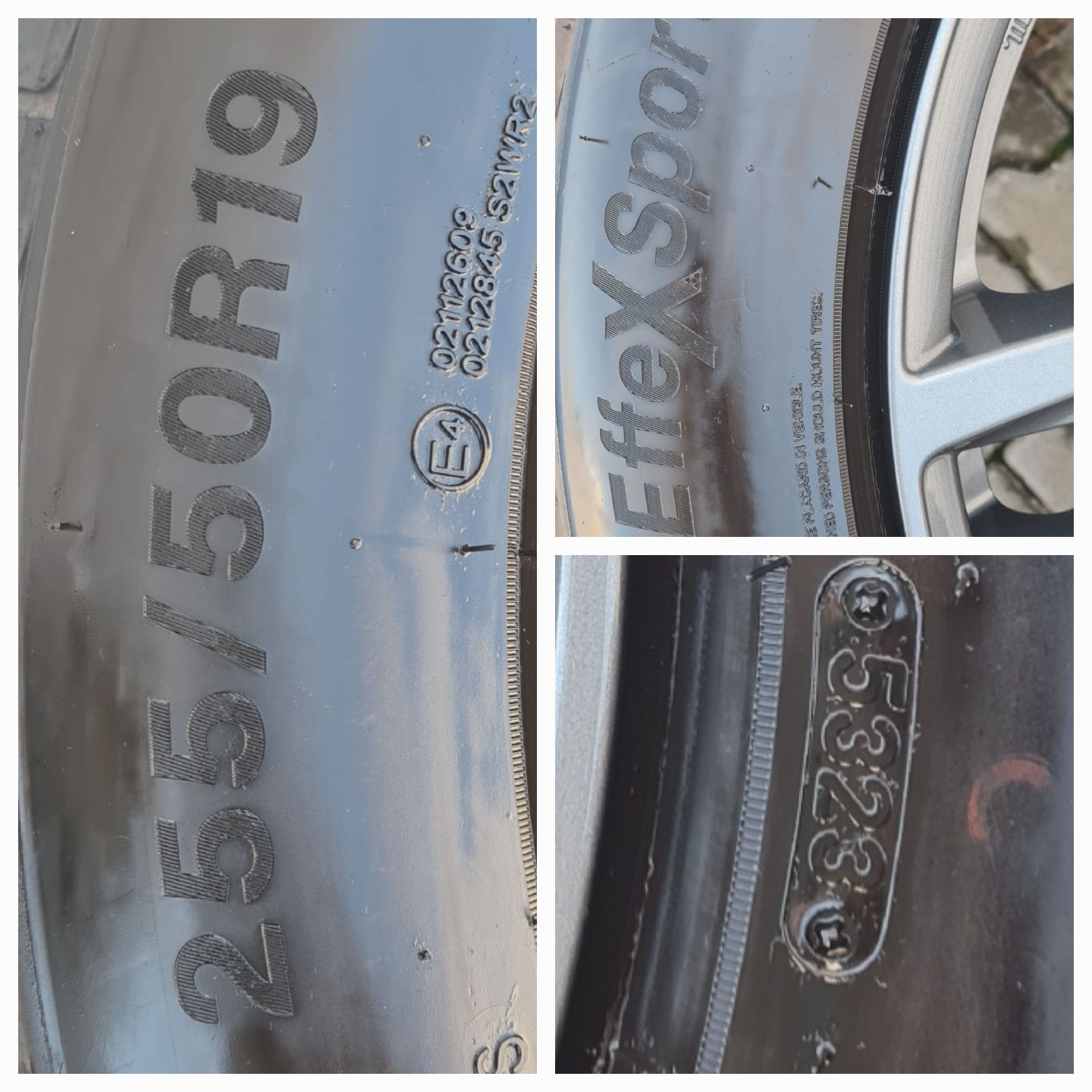 Roți / Jante + Anvelope, 255/50 R19, BMW, TOUAREG, LAND ROVER