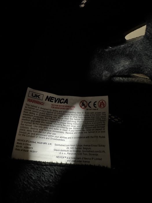 Casca plus ochelari schi Nevica