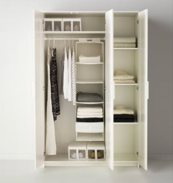 BRIMNES трикрилен гардероб IKEA