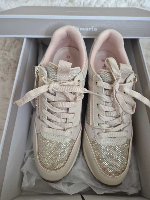 Чисто нови дамски обувки Tamaris номер 36