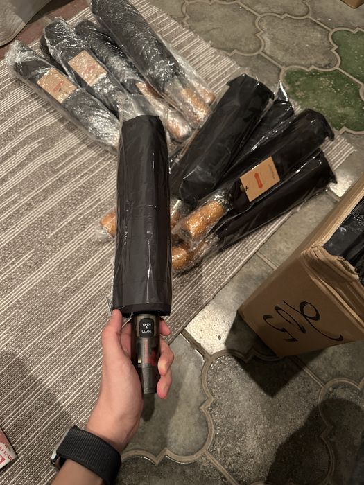 Зонт складной полный автомат, антиветер, анти отскок 12 zontik soyabon