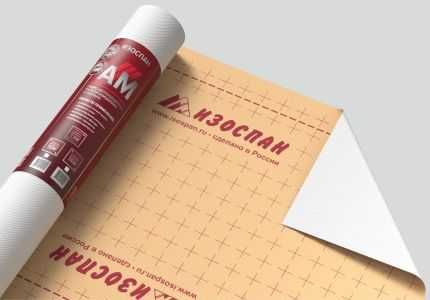 Гидро-ветрозащитная паропроницаемая мембрана Изоспан АМ