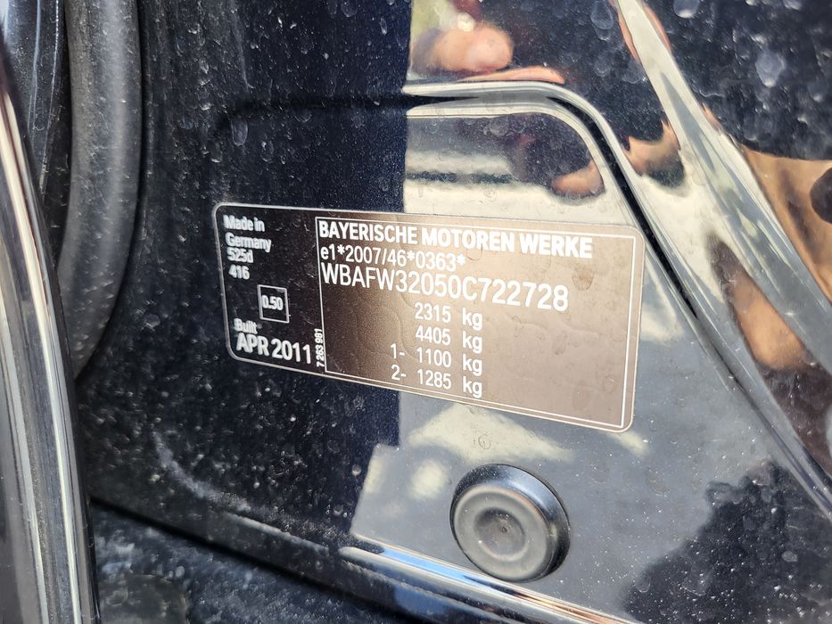 Bara spate M pachet bmw f10