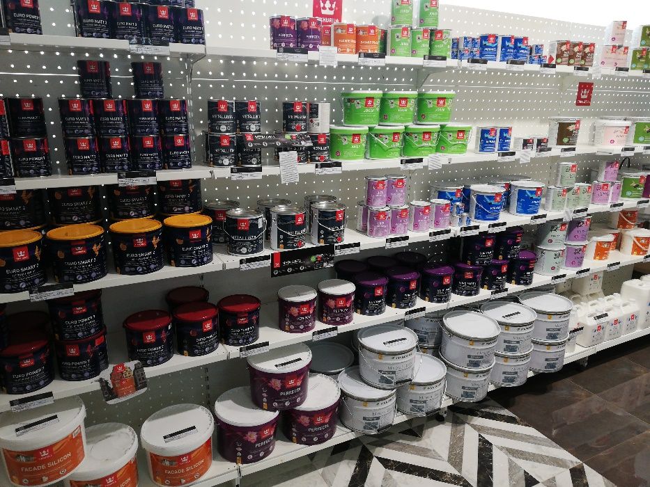 Tikkurila. Краска фасадная,интерьерная,грифельная,.