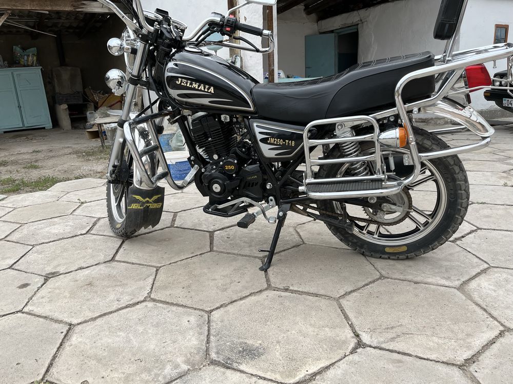 Jelmaya 250 куб жагдайы жаксы каскасы бар