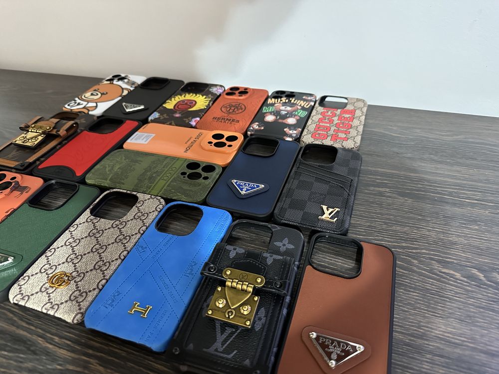 Husa Hermes Gucci Prada Louis Vuitton iPhone 15 Pro iPhone 15 Pro Max