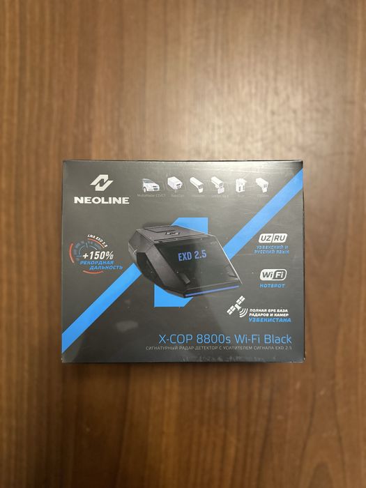 Neoline X-Cop 8800s Wi-Fi Black Antiradar yengi ishlatilmagan sotiladi
