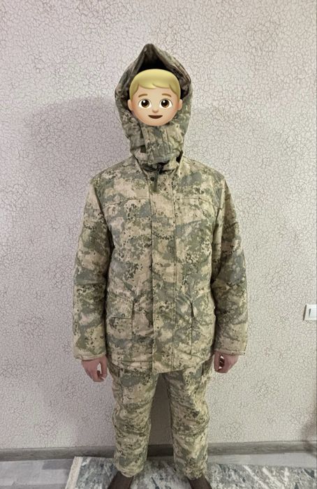 Военный бушлат с ватником