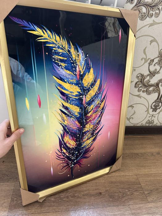 Картина для интерьера 3д новая