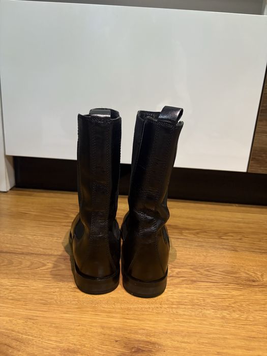 Дамски/Боти/ботуши/Massimo dutti/естествена кожа