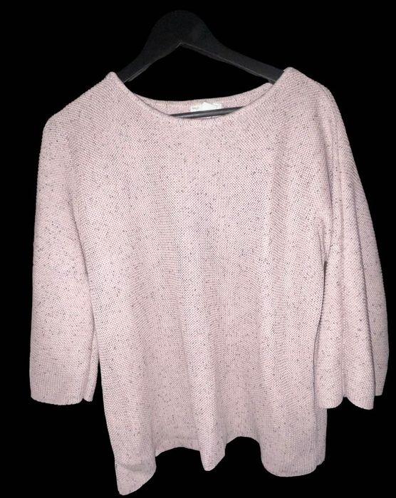 Pulover tricotat roz H&M