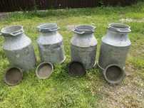 Set Bidoane aluminiu 25 l