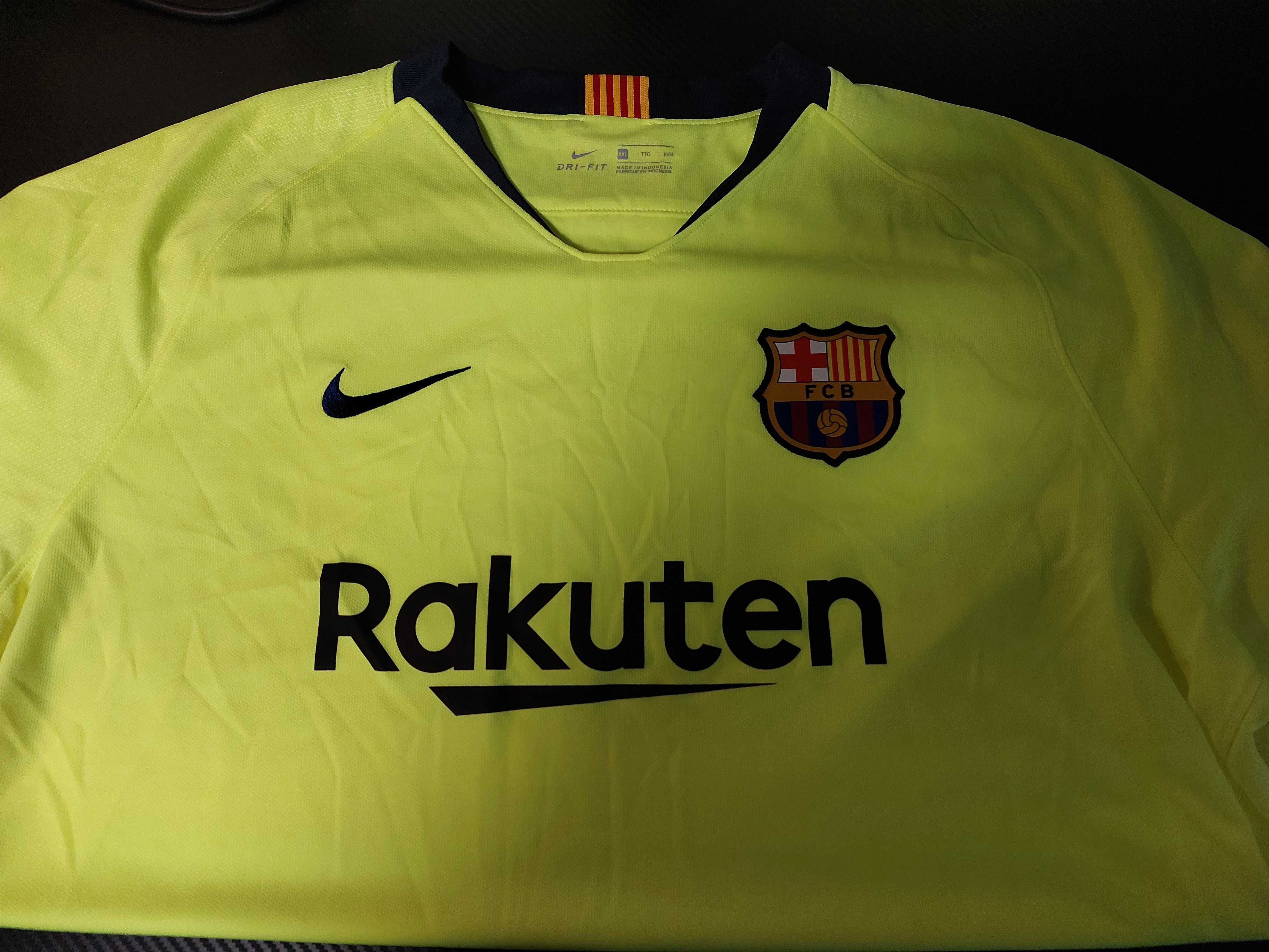 Tricou FC Barcelona 2018-2019 (deplasare), XXL