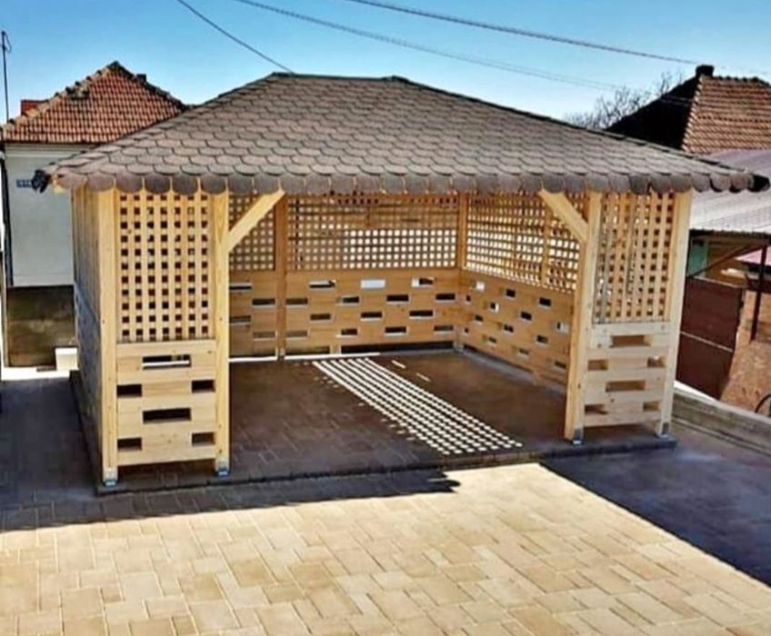 Foișor și terase mobilier și gradina