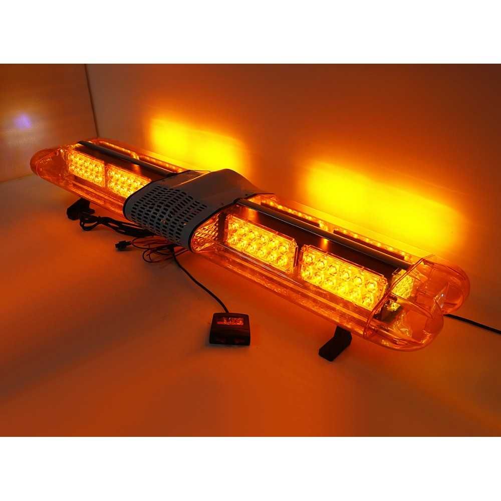 Rampa girofar auto 108w culoare lumina galbena