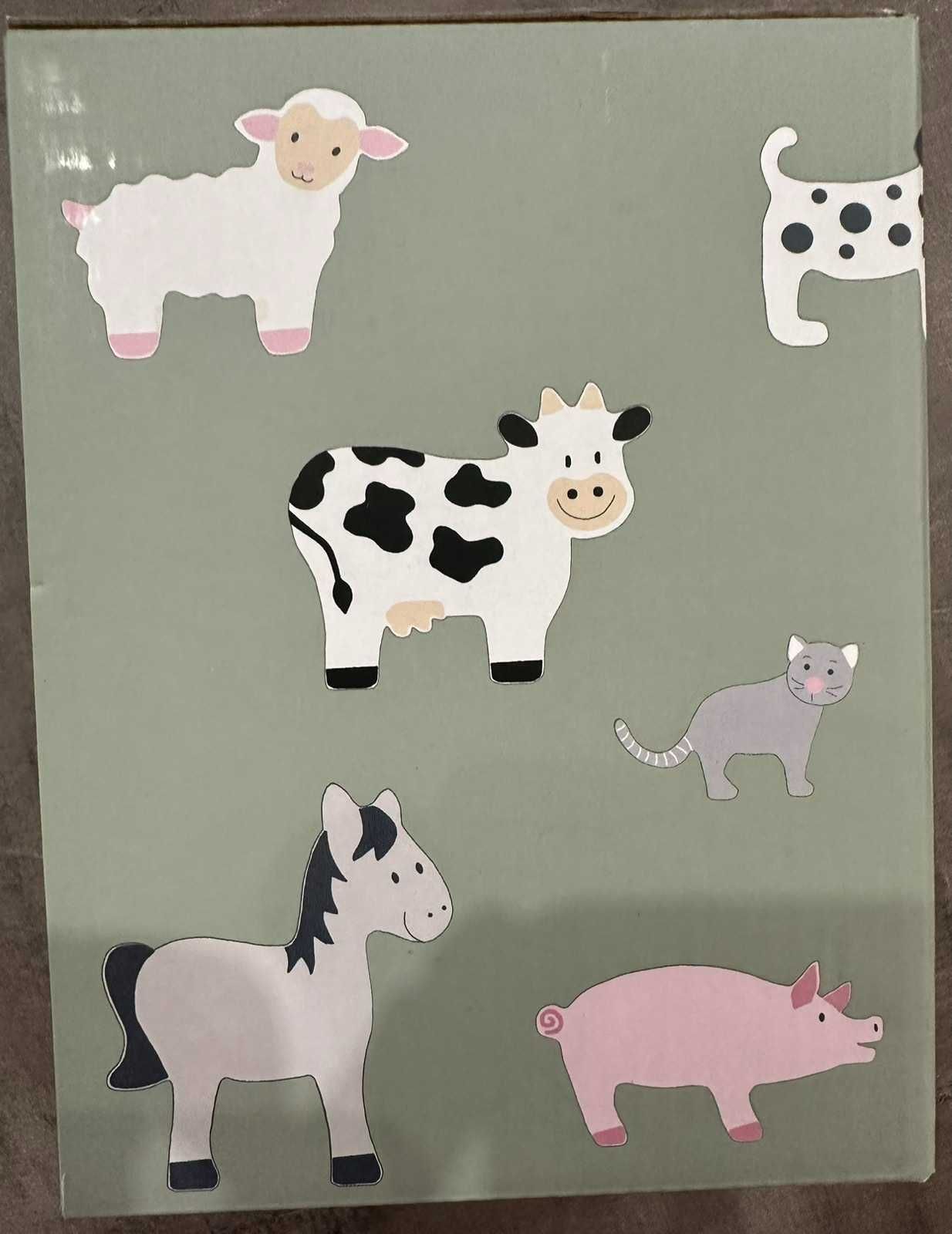 Кубчета за редене с животни от фермата ( включени фигурки)