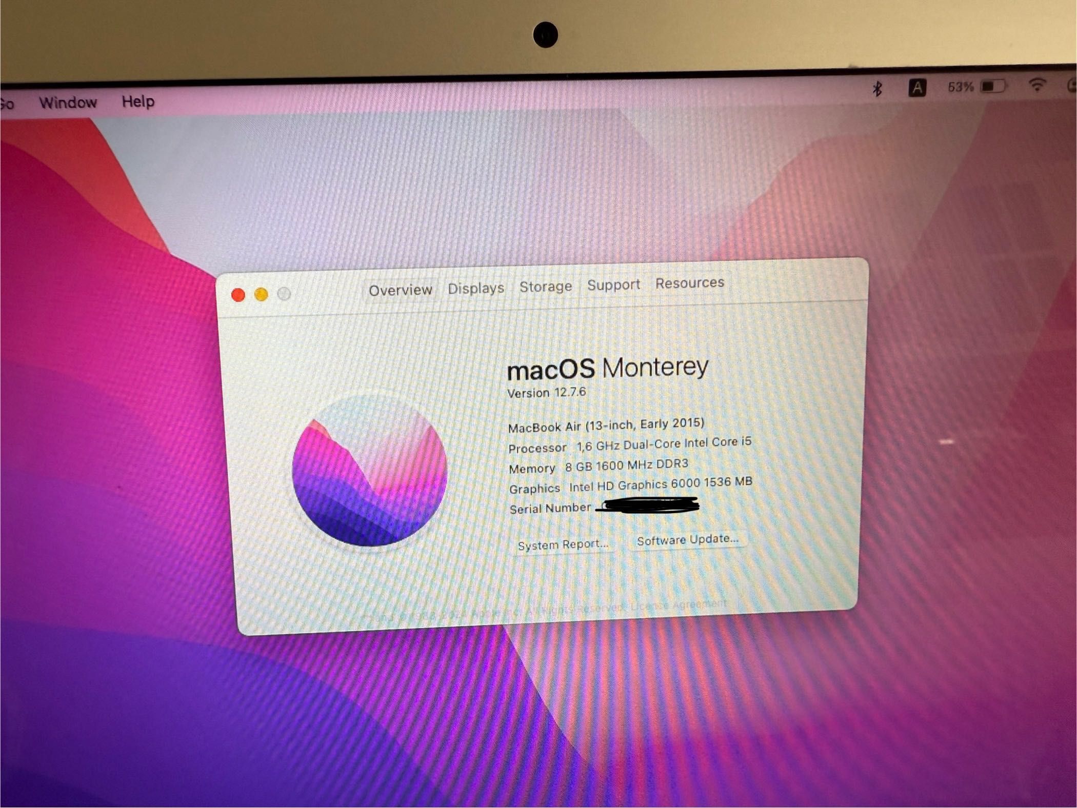 Лаптоп Macbook Air 2015 13 inch 8gb/256gb - пълен комплект