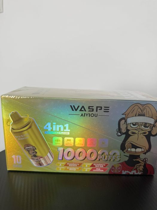 Vape 100,000 4 in 1 reincarcabil pachet 3 bucati
