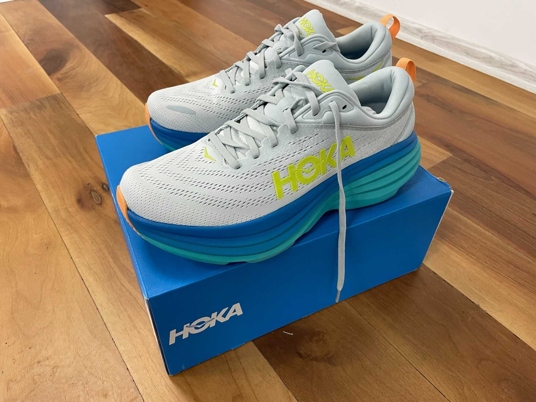 HOKA ONE ONE Мъжки маратонки за бягане Bondi 8, 44 EU