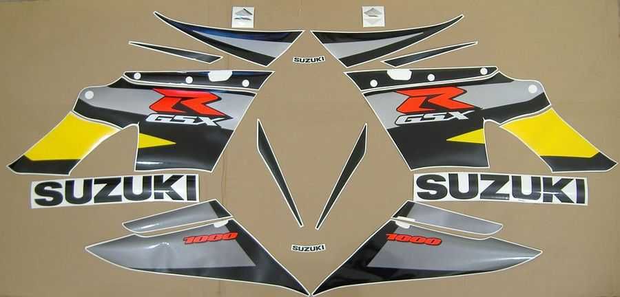 Стикери Сузуки 1000 GSXR 2003-2004г Suzuki GSX-R лепенки к3 к4 k3 k4
