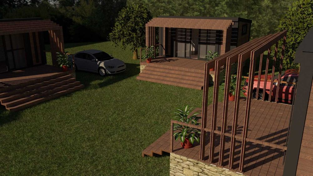 Vand cabana mobila tiny house nZEB