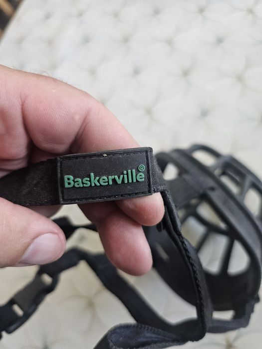 Botniță pentru câini de talie mare silicon negru