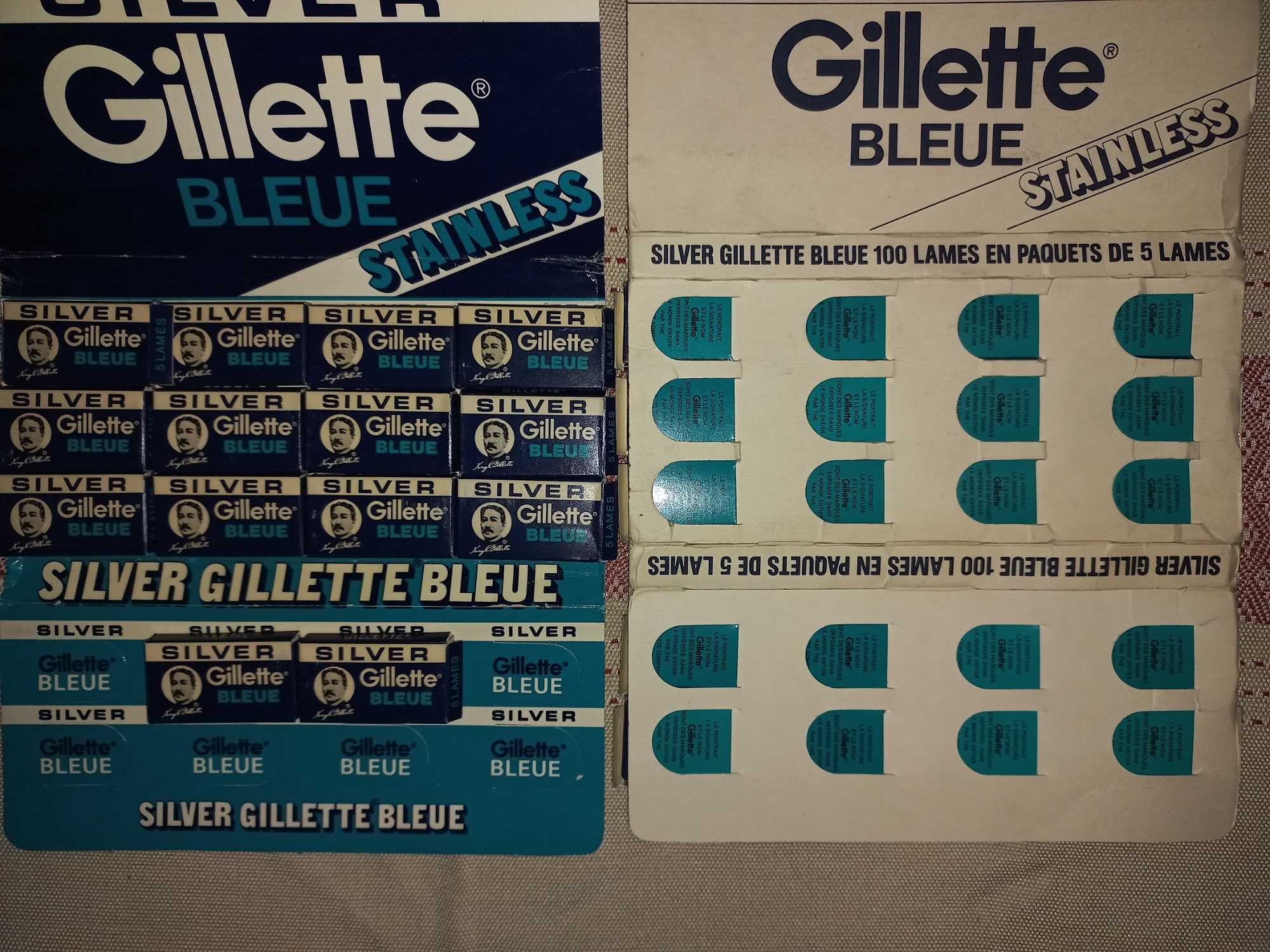 Лезвия для бритья Gillette / Made in USA / Оригинал