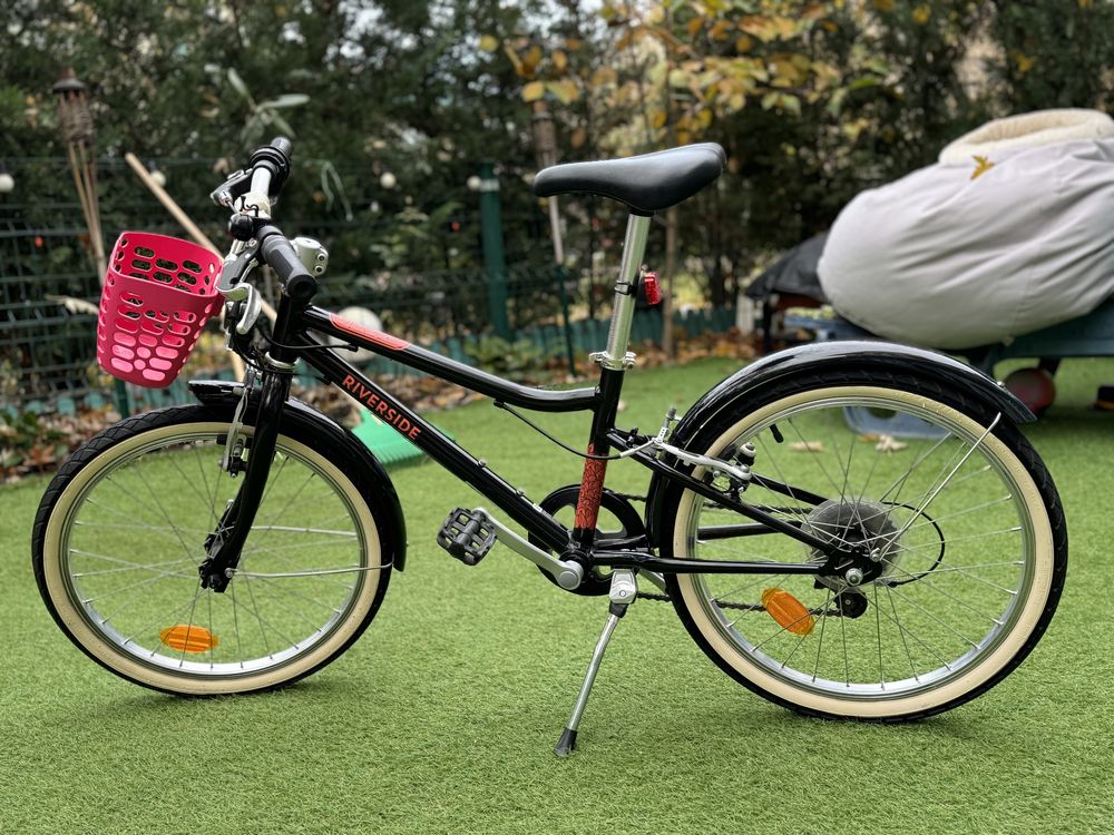 Bicicleta 20” Rockrider 500 copii, IMPECABILA, NOUA, jumatate de pret