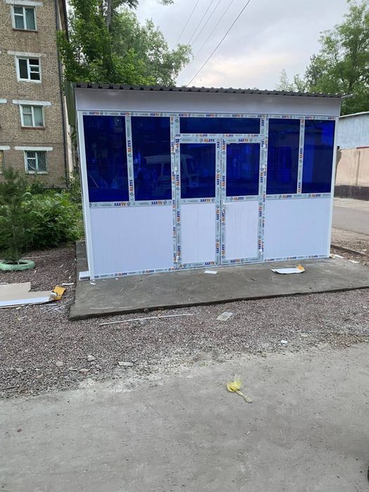 Aкфа будки и витражи