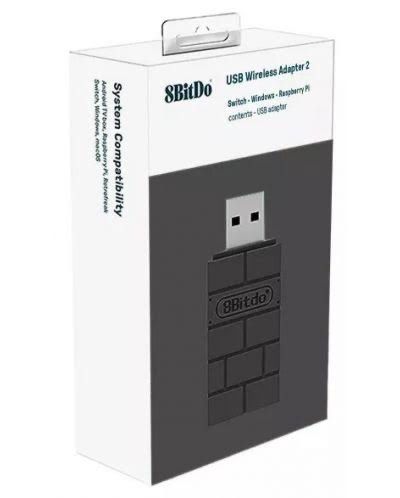 Безжичен адаптер 8bitDo USB Wireless Adapter 2