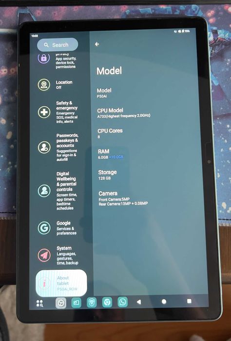 Tableta Teclast P50Ai,Display 11"90Hz,6GB+10 RAM,128GB,Baterie 7000mAh