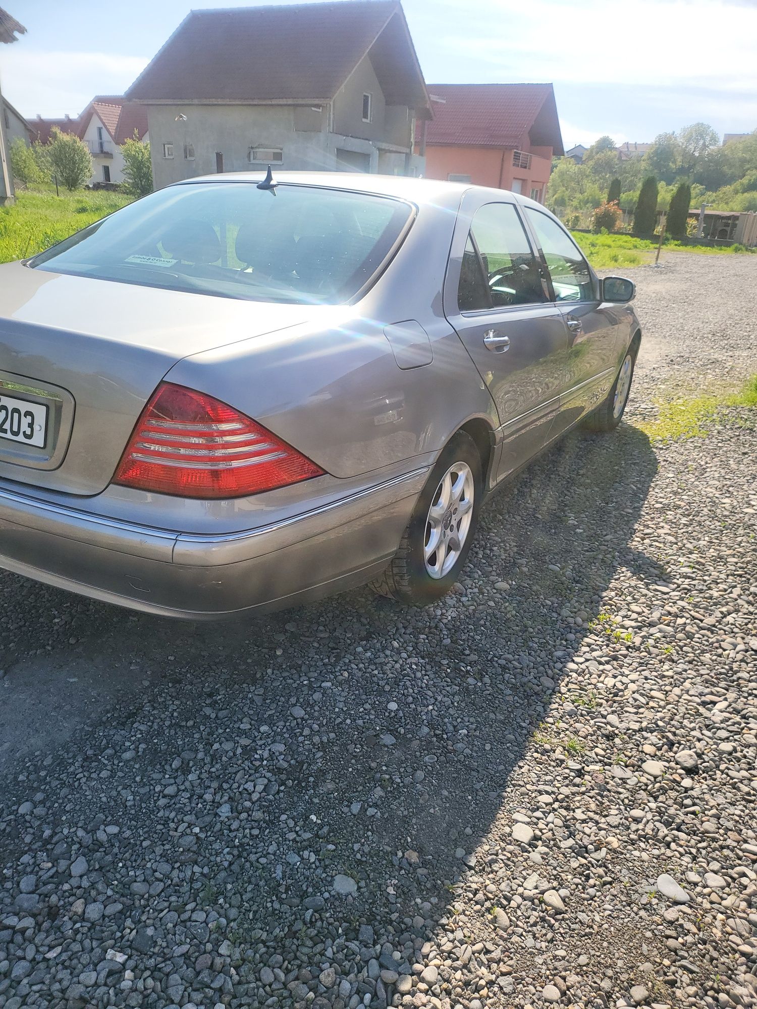 Mercedes S 350  cu numere de Irlanda