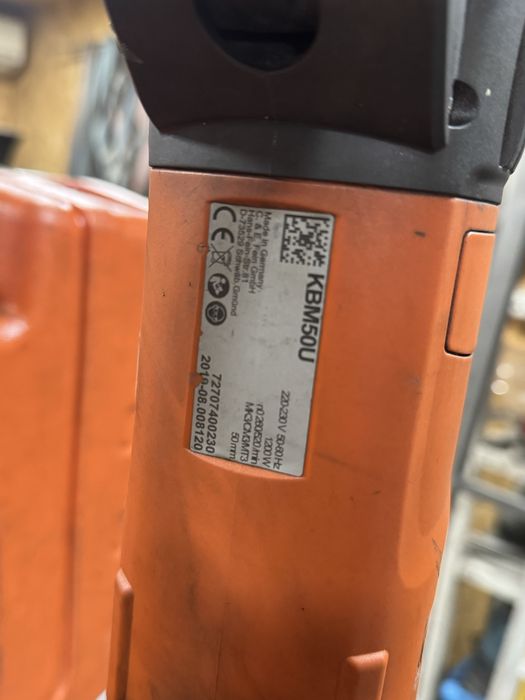 Masina de gaurit cu talpa Magnetica Fein KBM50U