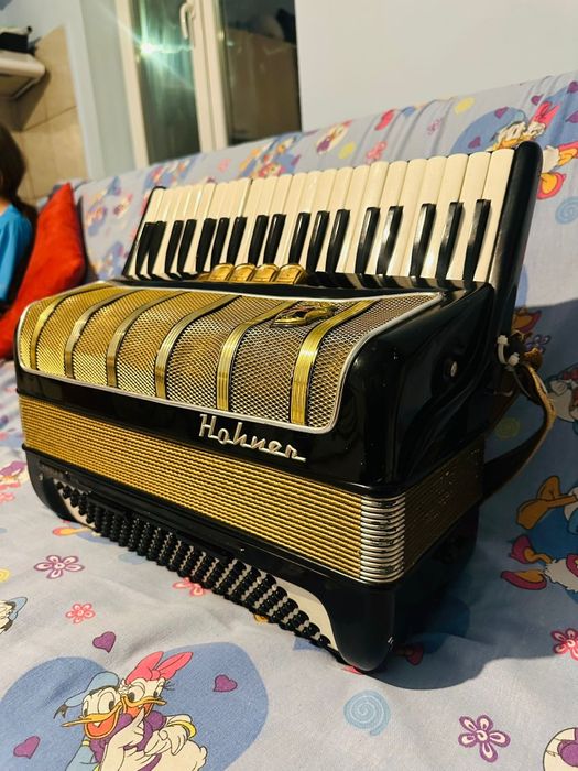 Vand/Schimb Acordeon Hohner 120basi 5registre acordat 880bandon
