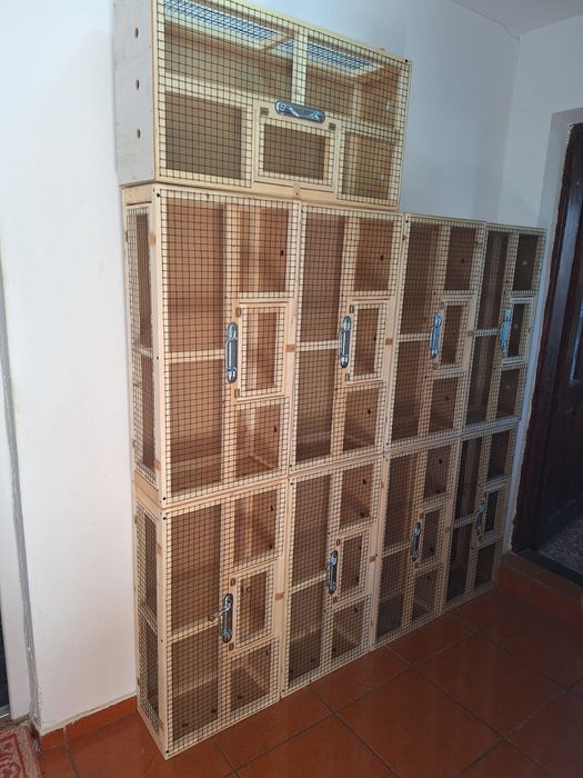 Vând cuști porumbei