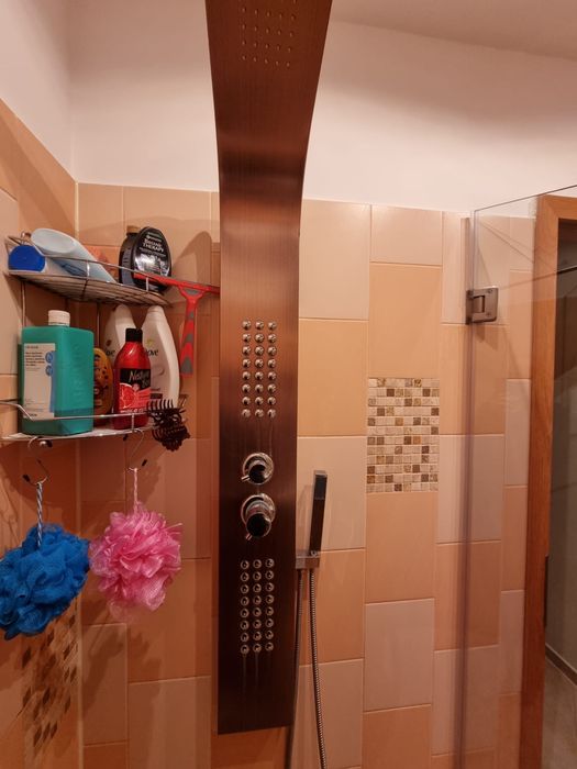 Vand panel duș arămie
