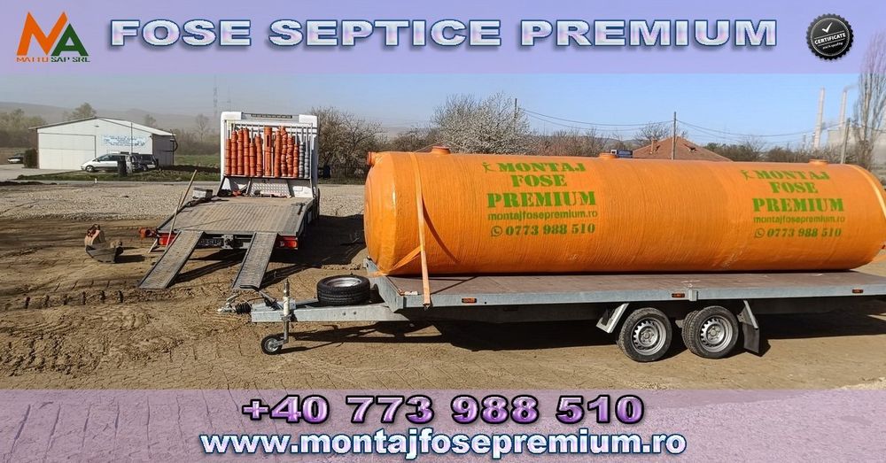 Fose septice ecologice premium