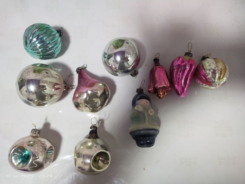 Ёлочные игрушки СССР