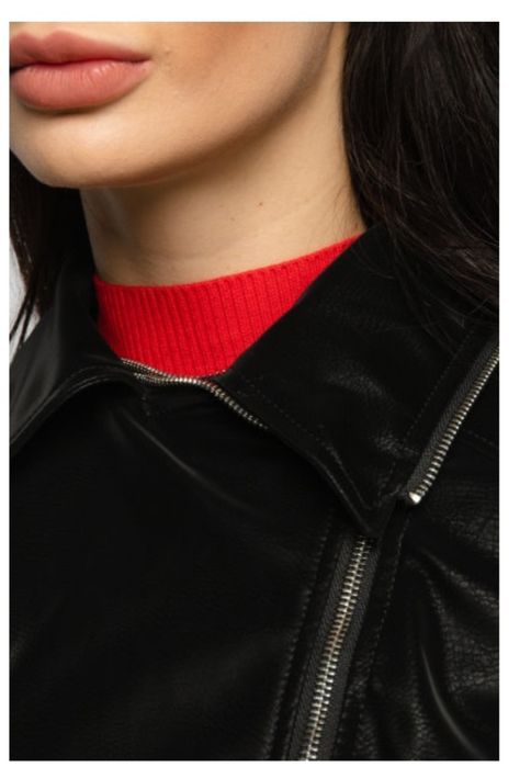 Кожено рокерско яке Guess