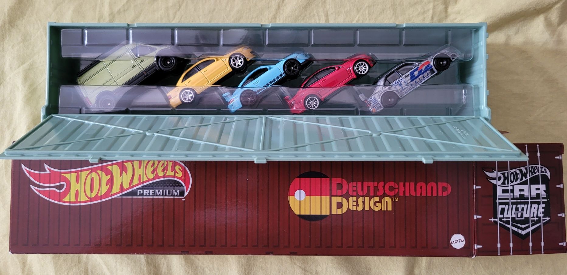 mechete premium hot wheels container