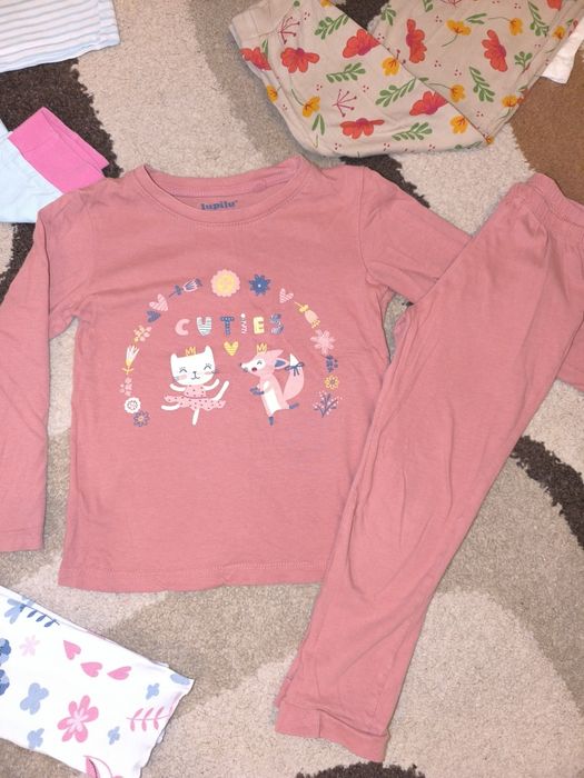 Лот памучни  пижами 110см