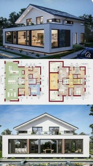 Case pe structura metalica