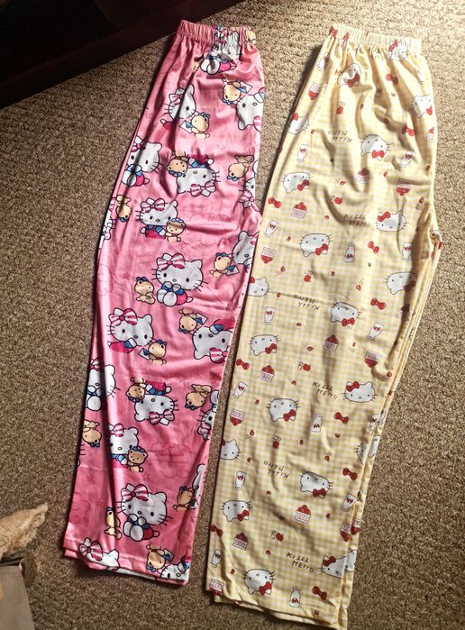 Pantaloni Hello Kitty de pijama sau de casă pantaloni de pijama Hello