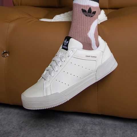Оригинални кожени кецове * ADIDAS COURT TORINO * EU40 -48
