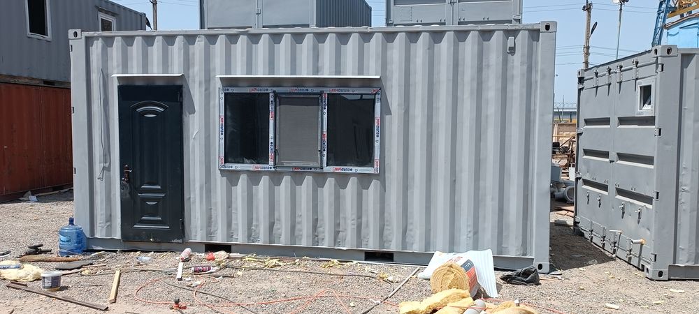 Konteyner domik ofis yangi