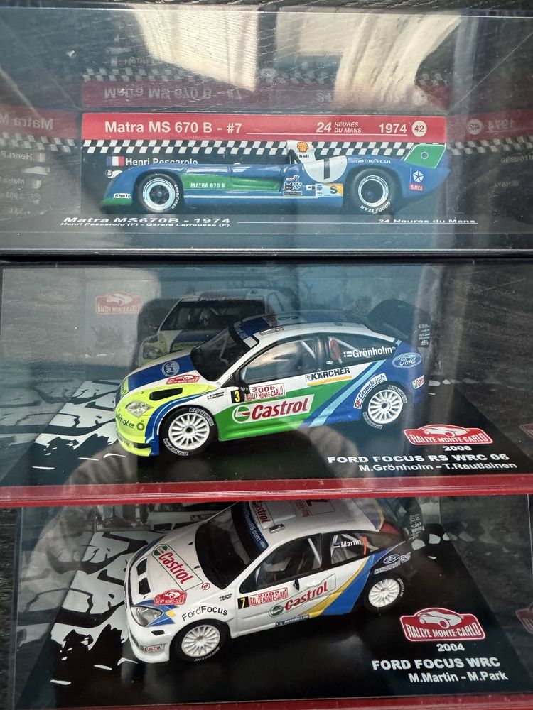 Продавам състезателни колекционерски модели 1/43 HPI Minichamps IXO