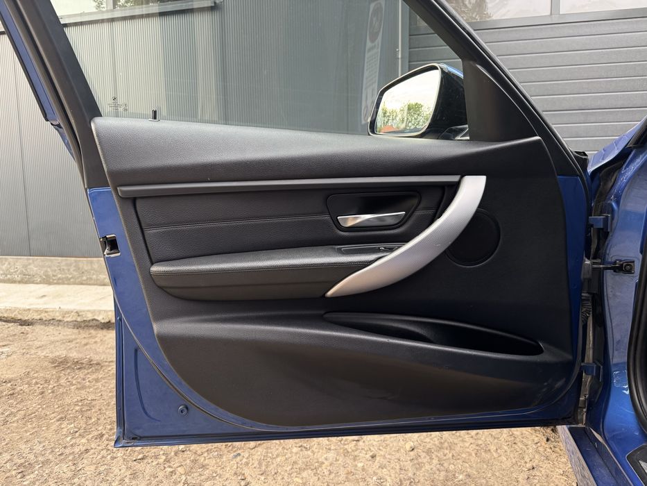 Перфектно черно кожено рекаро за bmw/ бмв F31/Ф31  (комби)